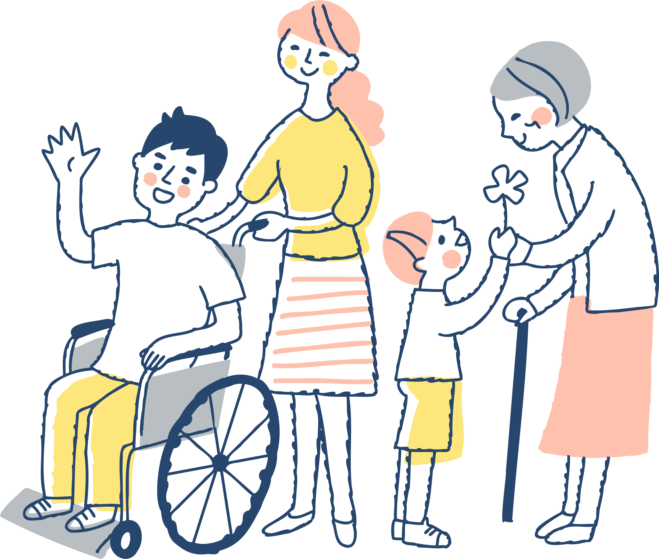 地域でつなぐ“ハート”の輪